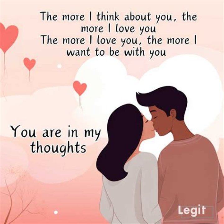 150+ best thinking about you messages for her to melt her heart ·