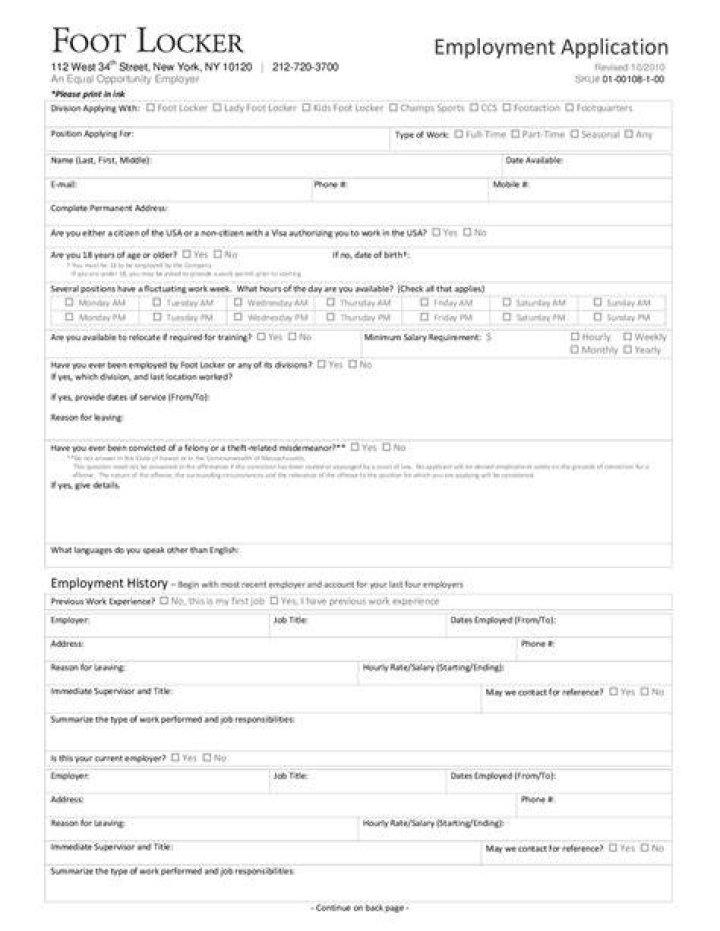 Age Requirements Unveiled For Foot Locker Employment