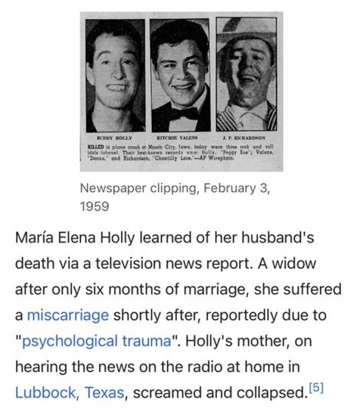 Buddy Holly Autopsy Report And The Cause Of His Tragic Death