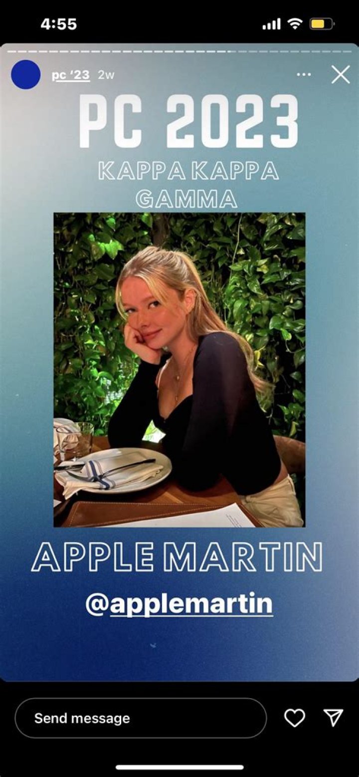 Does Apple Martin Attend Vanderbilt? Does Apple Martin go to Vanderbilt?