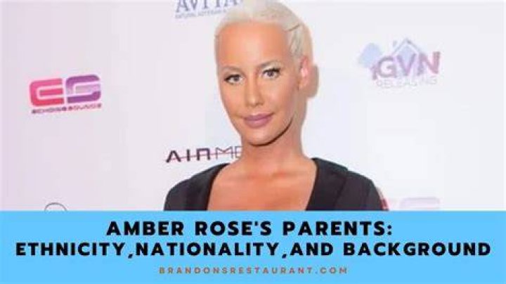 Exploring The Nationality Of Amber Rose's Parents