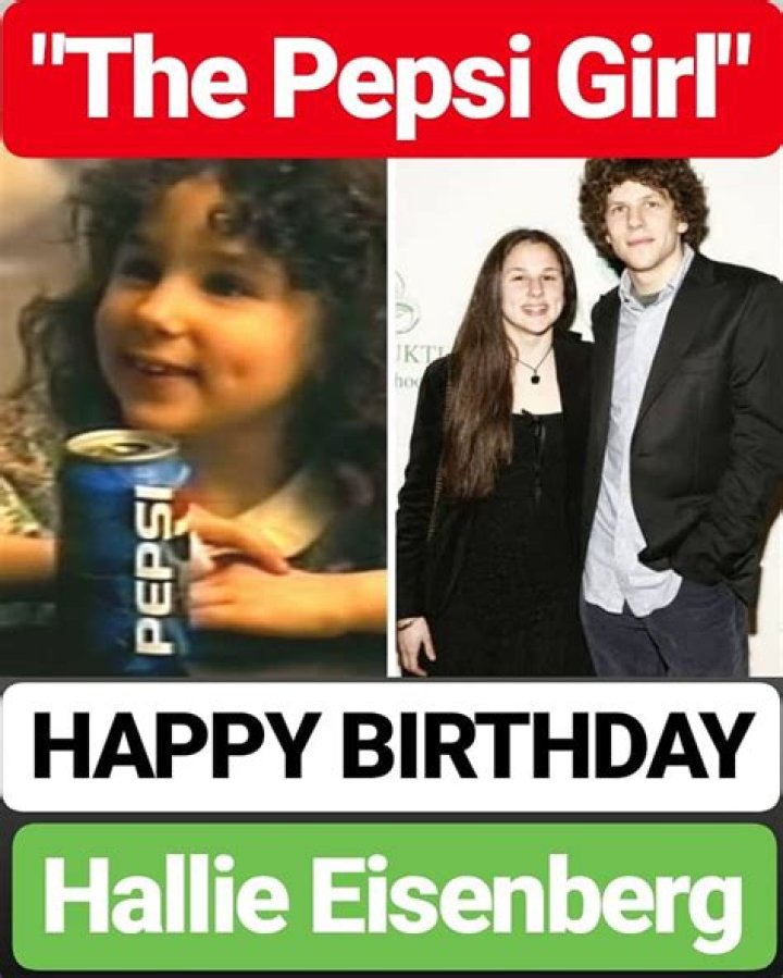 Hallie Eisenberg: The Pepsi Girl Biography