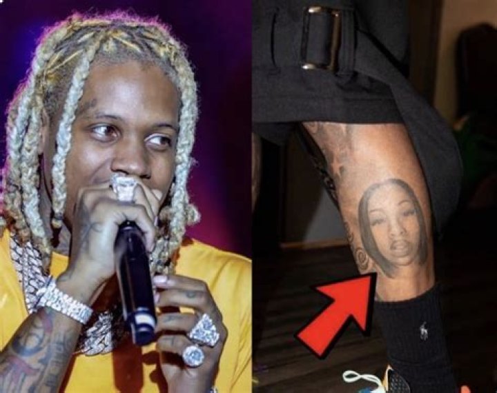 Lil Durk Gets India Royale's Face Tatted On His Leg