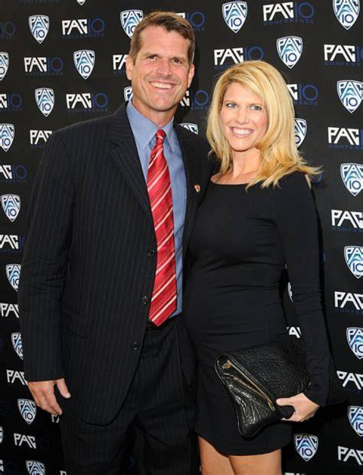 Meet Jim Harbaugh wife, Sarah Feuerborn Harbaugh ·