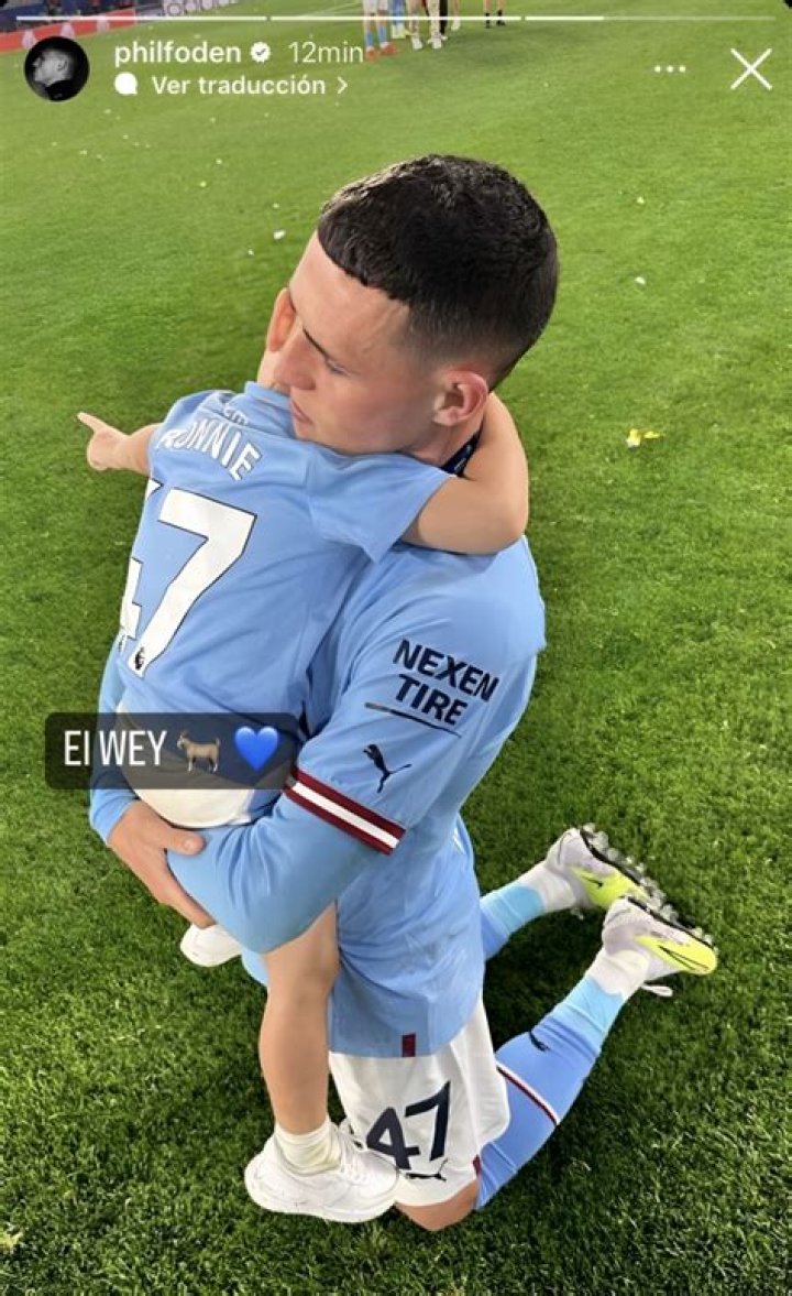 Por qu le dicen "El wey" al hijo de Phil Foden? Cmo se llama y cuntos aos tiene ·