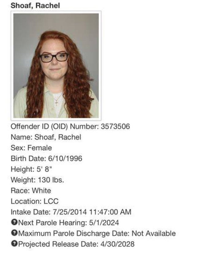 Rachel Shoaf Is Supposedly Married To Her Inmate?