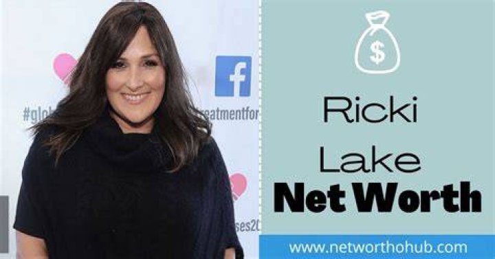 Ricki Lake, Net Worth, Age, Job, Family, Height