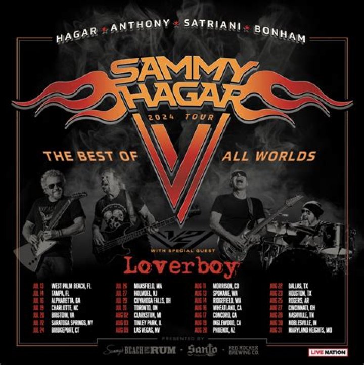 Sammy Hagar's Net Worth Revealed