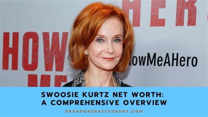 Swoosie Kurtz's Net Worth And Beyond