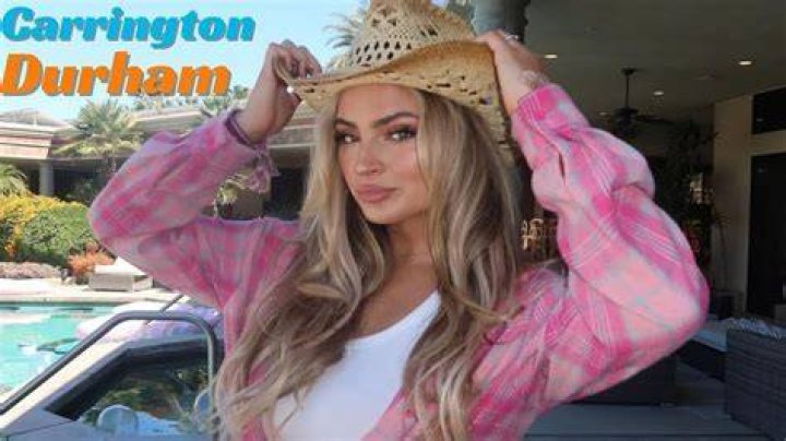 Unveiling The Truths Behind "Carrington Durham Leaked"