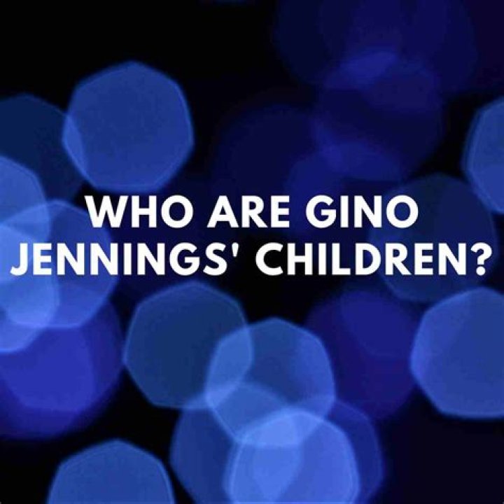 Who are Gino Jennings children?