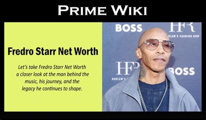 Who Is Fredro Starr? Wiki, Age, Height, Net Worth, Wife, Ethnicity